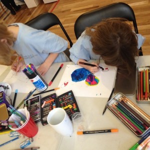 Drawing Colors Pencils Children's Classes Cours Pour Les Enfants école D'art Pointe-saint-charles Art School Children