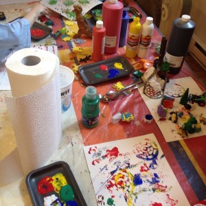 Painting Colors Children's Classes Cours Pour Les Enfants école D'art Pointe-saint-charles Art School Children
